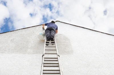Peinture extérieure à Lacaune — façades et ravalement